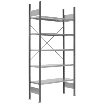 Lagerreol åben gavl