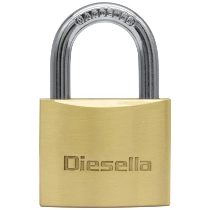 Hængelås large 40mm messing ‘keyed alike’