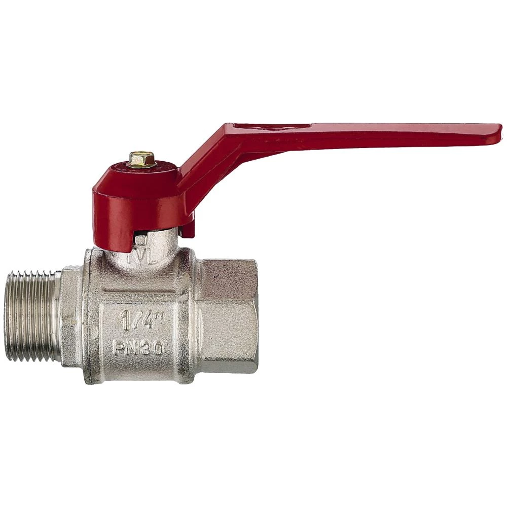 Kugleventil 1/4″ udv. gevind/indv. gevind Kugleventil 1/4″ udv. gevind/indv. gevind