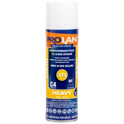 Rustbeskyttelse Prolan Heavy spray 0,5 ltr