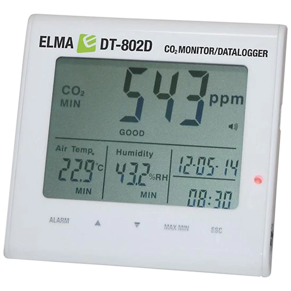 Elma CO² monitor/datalogger DT-802D Elma CO² monitor/datalogger DT-802D