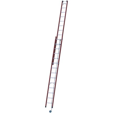 Hejsestige 2×14 glasfiber/alu 7,17 mtr