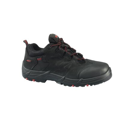 Sikkerhedssko sort læder F0221-902-09 S3
