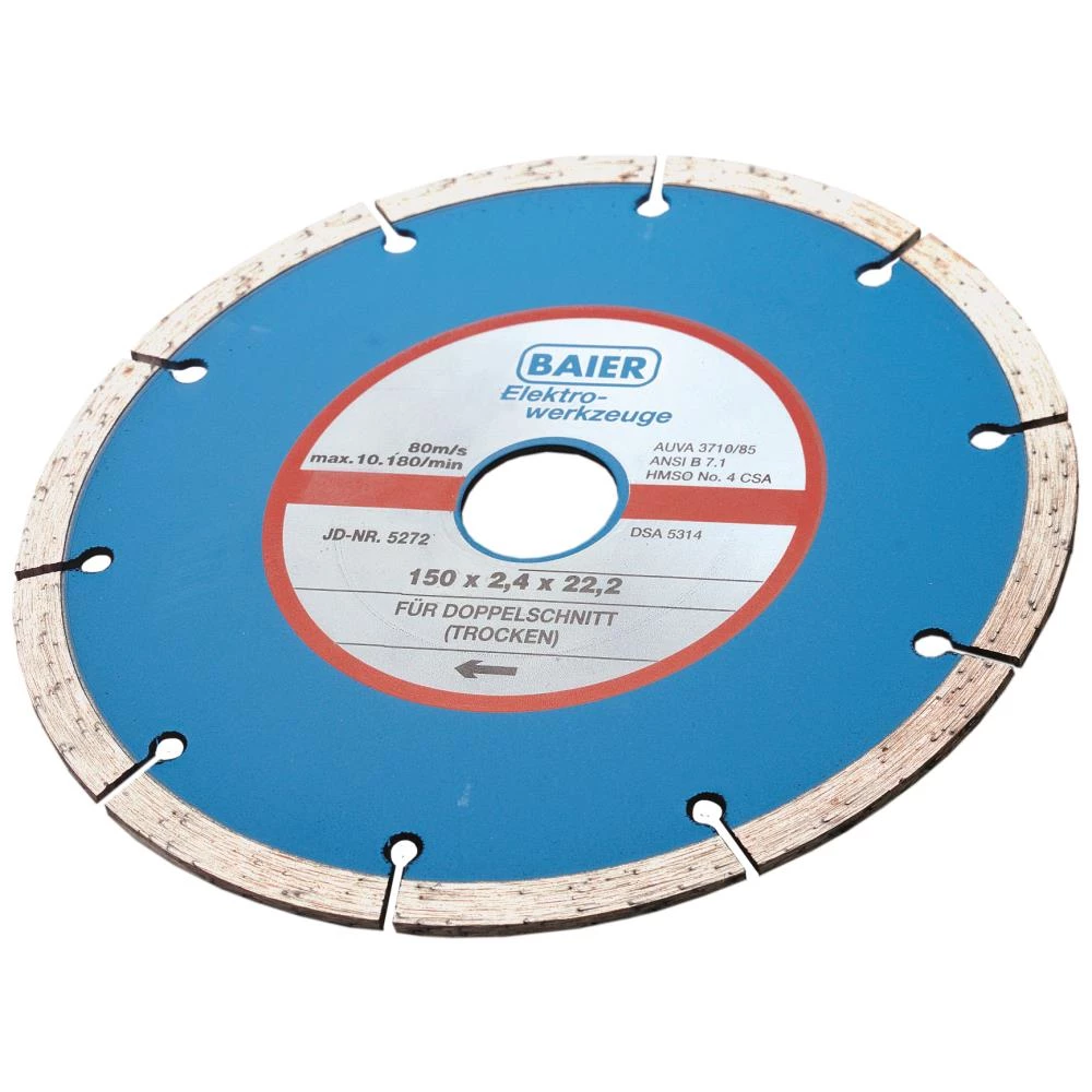 Baier diamantskæreskive beton ‘blå’ Baier diamantskæreskive beton ‘blå’