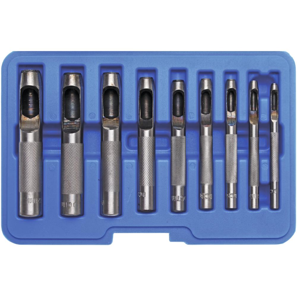 Huggepiber 3 – 12 mm, sæt 9 stk Huggepiber 3 – 12 mm, sæt 9 stk