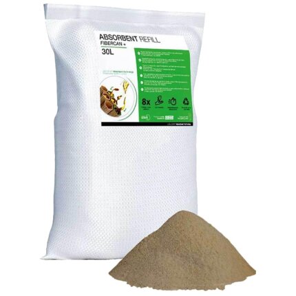 Absorbent Fibercan+ t/Toucan miljøstation, 30ltr