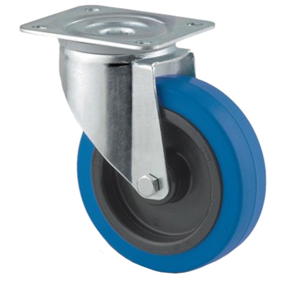Drejehjul 3470 UFR 100 P62 blå Drejehjul 3470 UFR 100 P62 blå