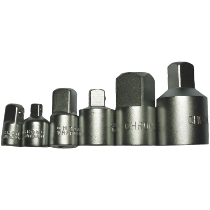 Adapter I: 1/4″indv. × 3/8″udv.