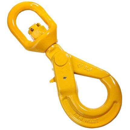 Svirvel sikkerhedskrog kl.8 gul 16mm 8T