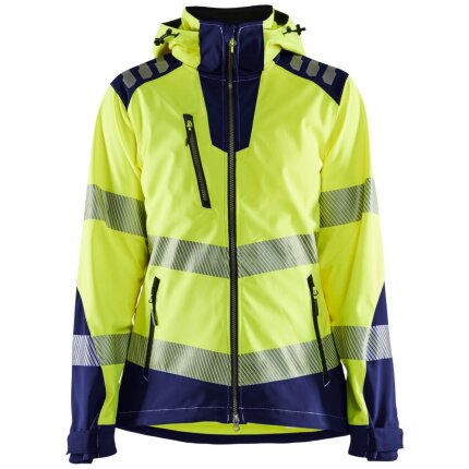 Hi-vis softshelljakke 4791 dame