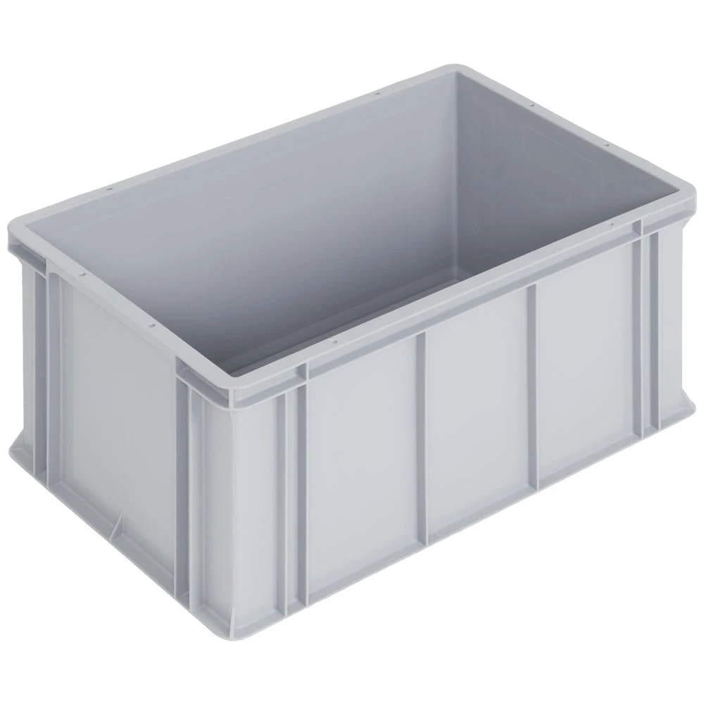 WEZ LogiLine eurokasse fb grå 600×400×278mm 55ltr WEZ LogiLine eurokasse fb grå 600×400×278mm 55ltr