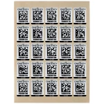 One-Key ID-mærker store t/metal AIDTLM-100, 25stk