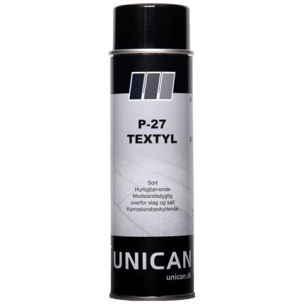 Unican P-27 textyl korrosionsbesk. spray 500ml Unican P-27 textyl korrosionsbesk. spray 500ml
