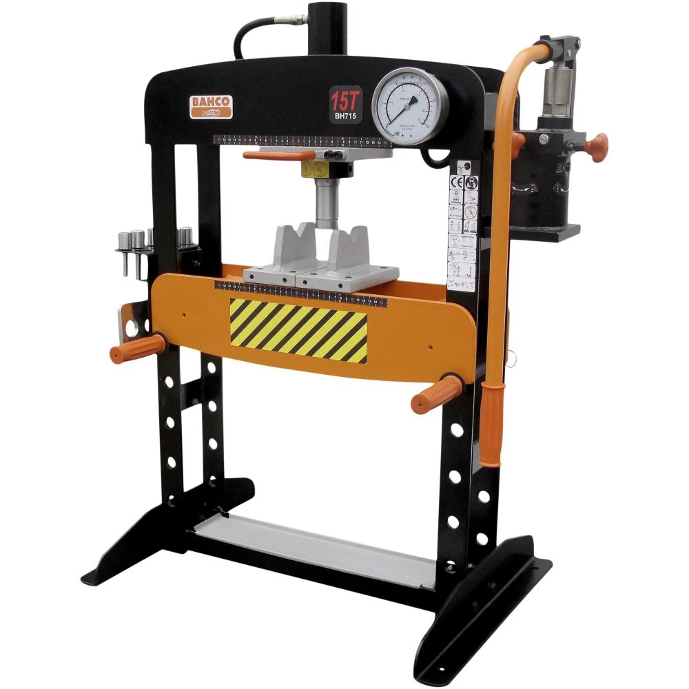 Hydraulisk presse 15 ton, bordmodel Hydraulisk presse 15 ton, bordmodel
