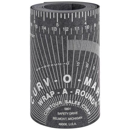 Curv-O-Mark WrapAround 176B sort L f/3-10″ rør