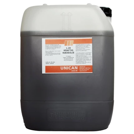 Unican L-24 kraftig kædeolie 20ltr Unican L-24 kraftig kædeolie 20ltr
