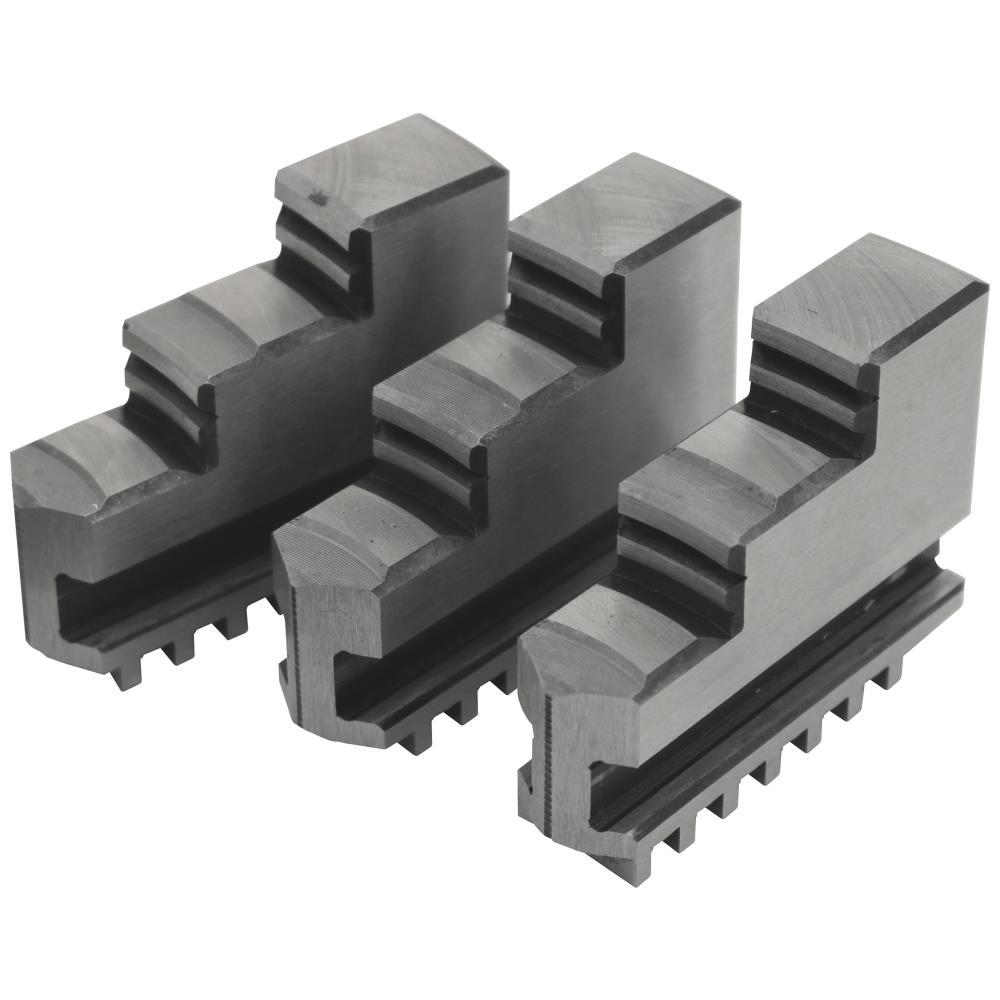 Indv. grundbakker t/3bk centrerpatron ø200mm, 3stk Indv. grundbakker t/3bk centrerpatron ø200mm, 3stk