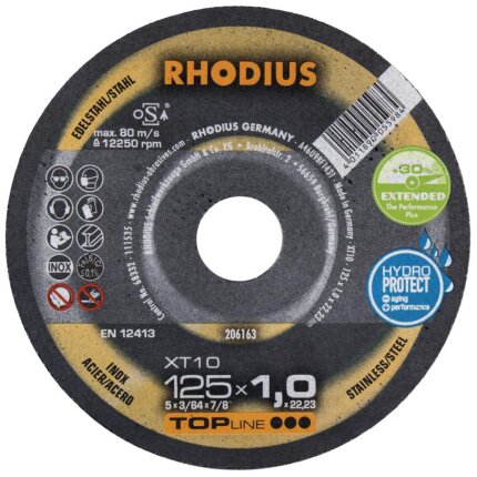 Rhodius Topline XT10 skæreskive