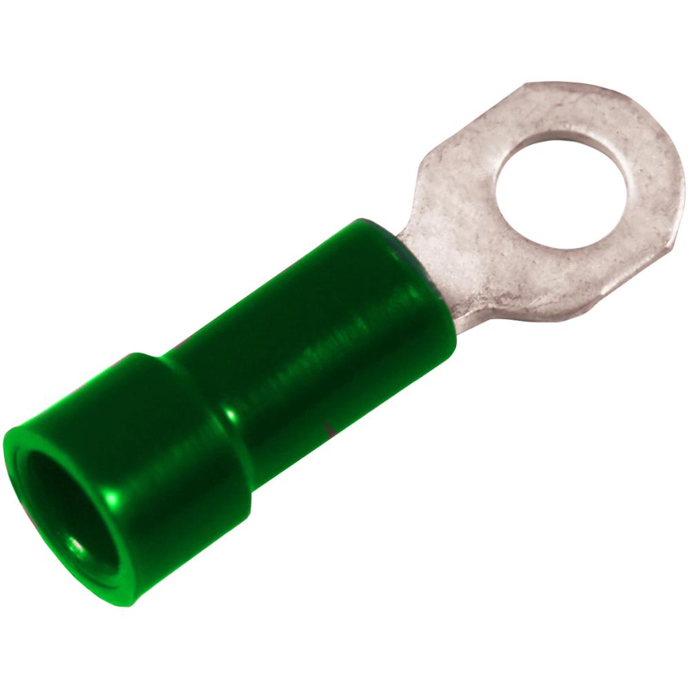 Isol. ringkabelsko 0,25-0,75mm2 M5, Grøn, pk/100 Isol. ringkabelsko 0,25-0,75mm2 M5, Grøn, pk/100