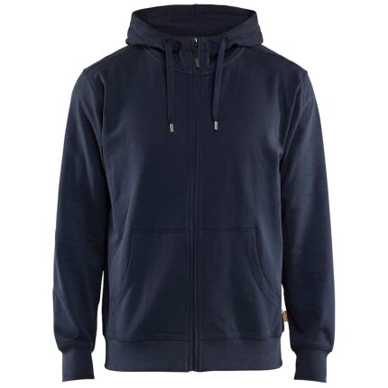 Hættetrøje 3366 full-zip sort L