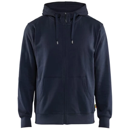 Hættetrøje 3366 full-zip sort L