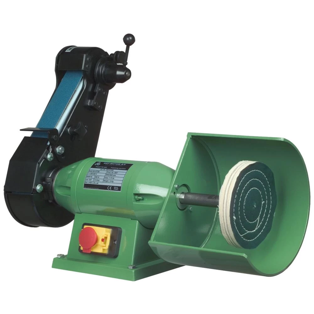 Polermaskine bænkmodel Polette 6NE spindel/bånd Polermaskine bænkmodel Polette 6NE spindel/bånd