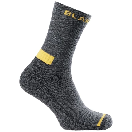 Uldsokker 2501 sortmeleret