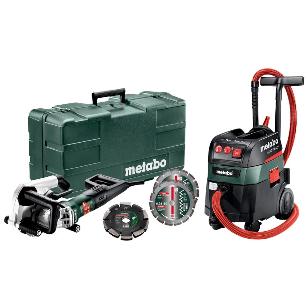 Sampak: Rillefræser MFE40+støvsuger ASR35M+4 skive Sampak: Rillefræser MFE40+støvsuger ASR35M+4 skive