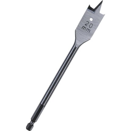 Fladbor 1/4″ 6kt skaft 20×152mm