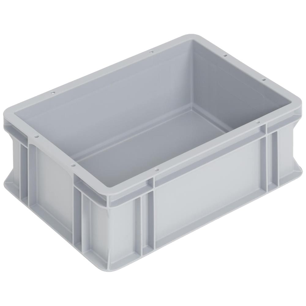 WEZ LogiLine eurokasse fb grå 400×300×145mm 12ltr WEZ LogiLine eurokasse fb grå 400×300×145mm 12ltr