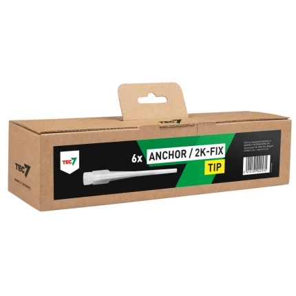 Tec7 Anchor/2K-Fix blandespidser, 6stk