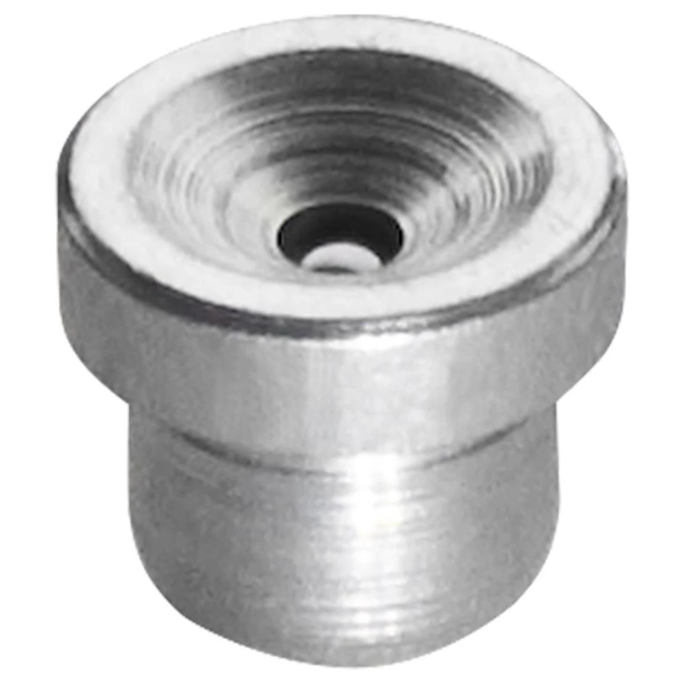 Smørenippel B1, elforz., 8mm glat tap Smørenippel B1, elforz., 8mm glat tap