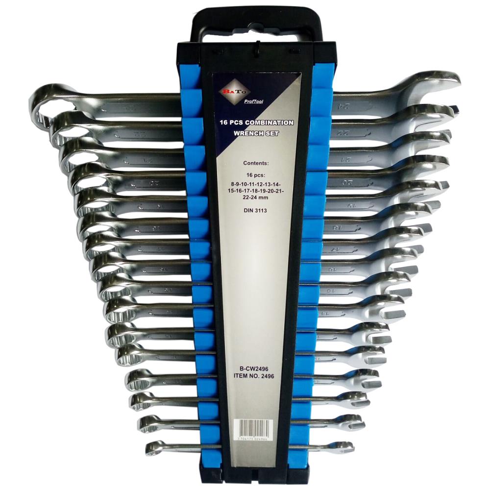 Ringgaffelnøglesæt 8-24mm 16dele Ringgaffelnøglesæt 8-24mm 16dele