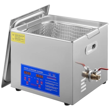 Ultralydsrenser 40kHz 360W, kar 33×30×15cm, 15ltr