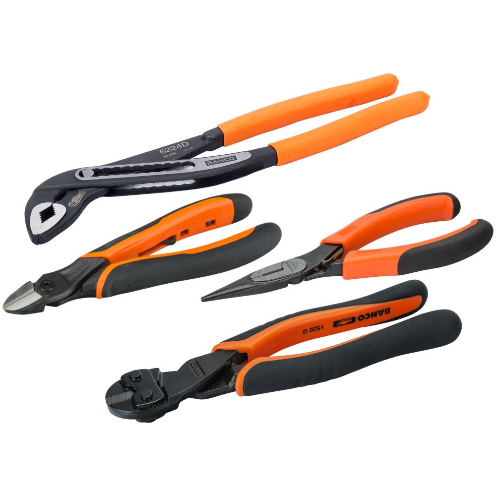 Tangsæt nr. 7 m/3 tænger + mini-boltsaks Tangsæt nr. 7 m/3 tænger + mini-boltsaks