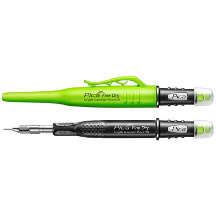 Pica Fine Dry stiftblyant m/hylser, 5×HB stifter