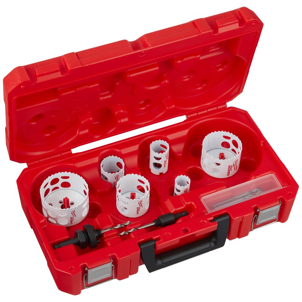 Hulsavsæt Hole Dozer 25-76 mm 6 stk + tilbehør Hulsavsæt Hole Dozer 25-76 mm 6 stk + tilbehør