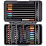 Slagbitsæt 1/4″ 6kt 66IM/44C-1, 44 dele