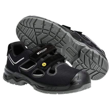 Flex sikkerhedssandal m/lynluk dame S1P 35