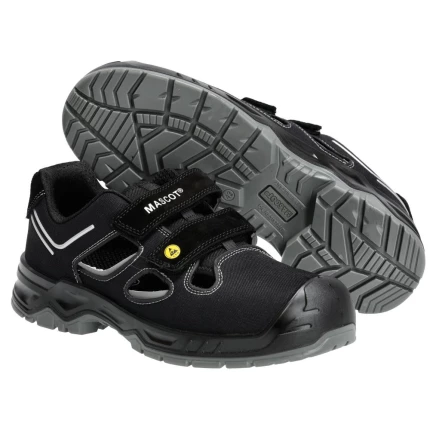 Flex sikkerhedssandal m/lynluk dame S1P 35