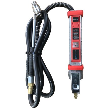 Dækoppumper analog, støbt aluminium, 2 mtr slange