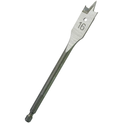 Fladbor 1/4″ 6kt skaft 16×152mm