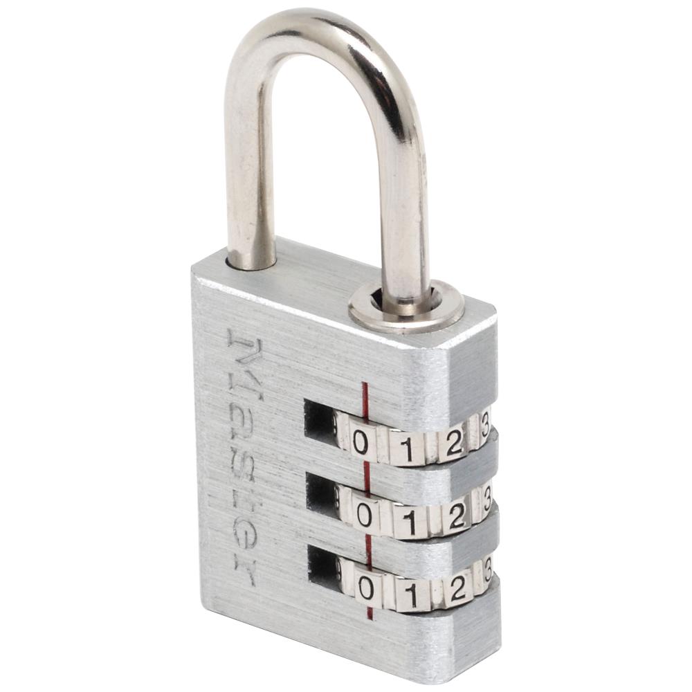 MasterLock hængelås 7630EURD m/kode 30mm alu MasterLock hængelås 7630EURD m/kode 30mm alu