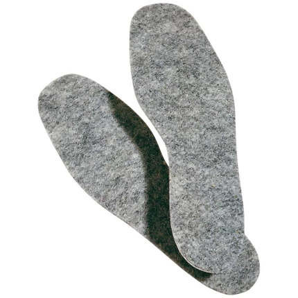 Indlægssåler 2203 filt transparent 44