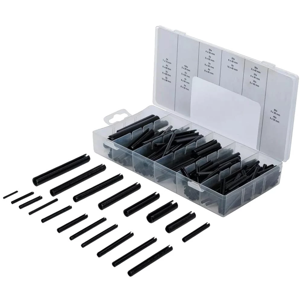 BGS rørsplitsortiment 2-10 mm 19 str. 450 dele BGS rørsplitsortiment 2-10 mm 19 str. 450 dele