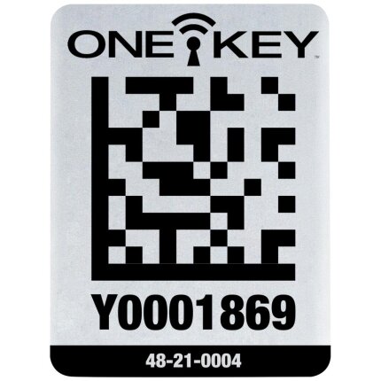 One-Key ID-mærker store t/metal AIDTLM-100, 25stk