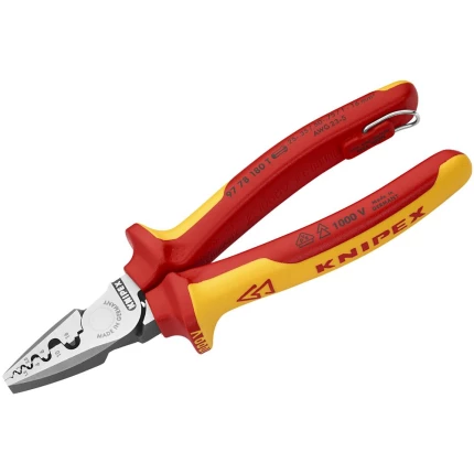 Crimptang t/kabeltyller VDE 97 78 180 mm