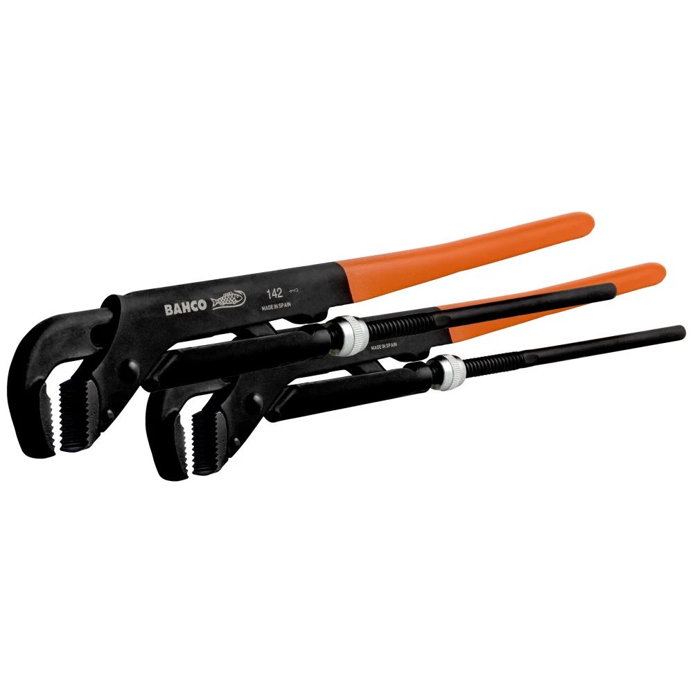 Bahco Rørtang 141 1″ + 142 1.1/2″, sæt 2stk Bahco Rørtang 141 1″ + 142 1.1/2″, sæt 2stk