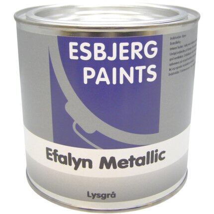 Efalyn metallic 0129 lysgrå