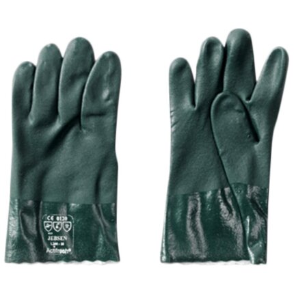 Olieresistent PVC handsker 35 cm